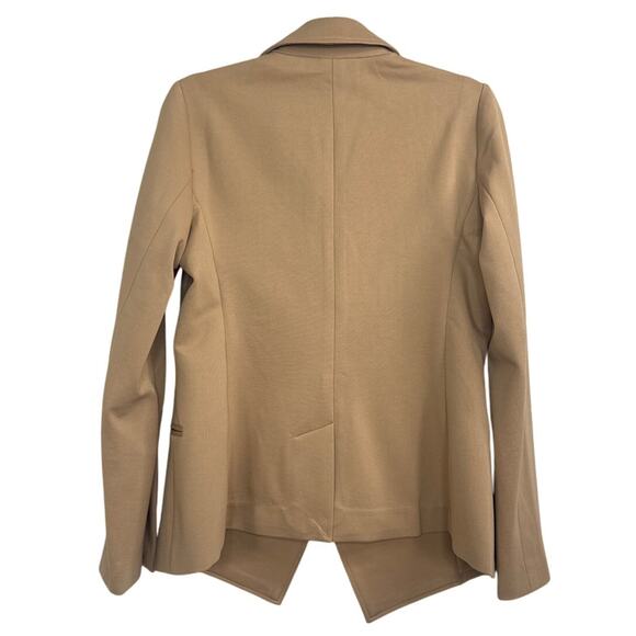NWT Spanx Perfect Asymmetrical Tailored Toffee Blazer Women’s Size Medium - Picture 8 of 9